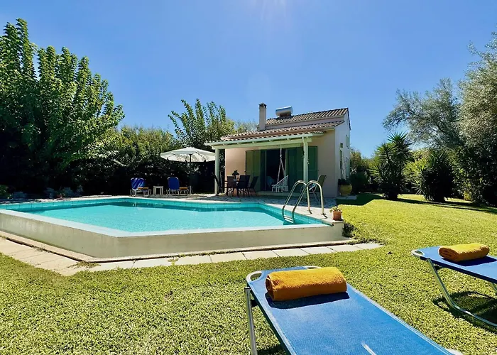Fotini With Private Pool By Dadovillas Lefkáda